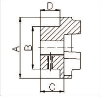 B Flange (Pilot bored)