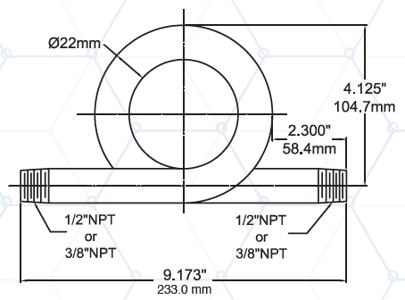 Stainless Steel O Syphon / M.S O Syphon